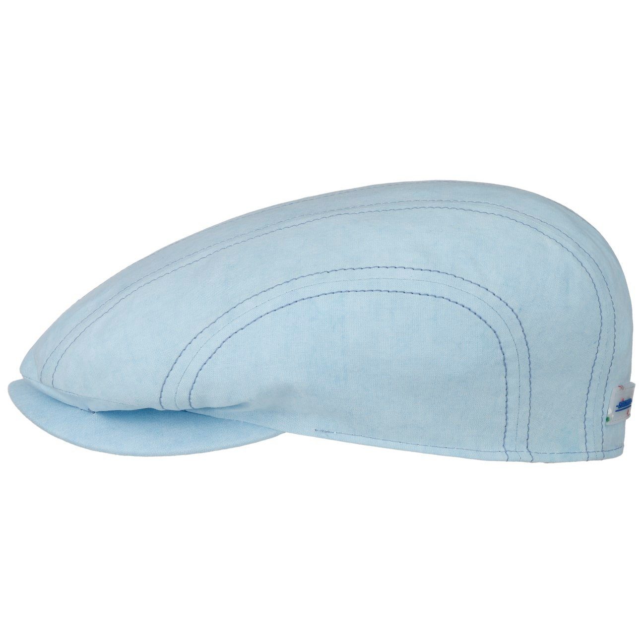 Stetson Madison Ivy Cap Sustainable - Nachhaltig - Flatcap aus 100% organischer Baumwolle - Hellblau