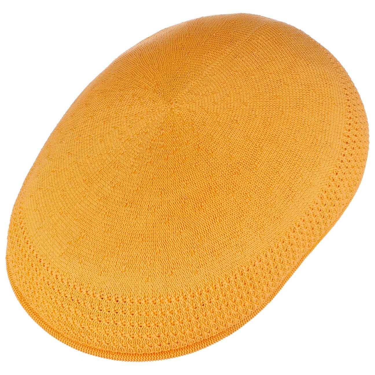 Kangol 504 Tropic Ventair Flatcap Schiebermütze - Electric Kumquat - Knallorange