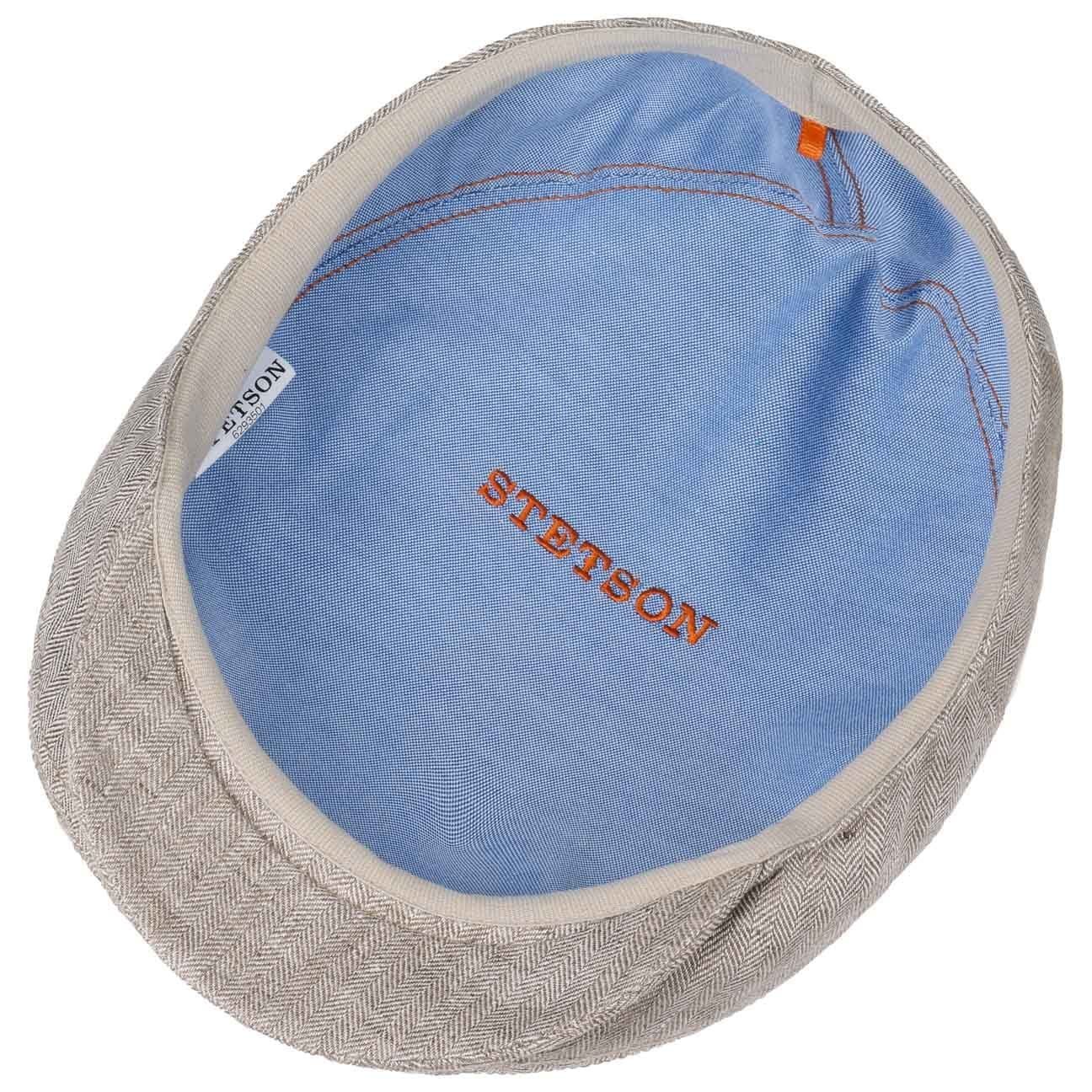 Stetson Woodfield Leinen Cap - aus 100% Leinen - 371 - Beige - Made in the EU
