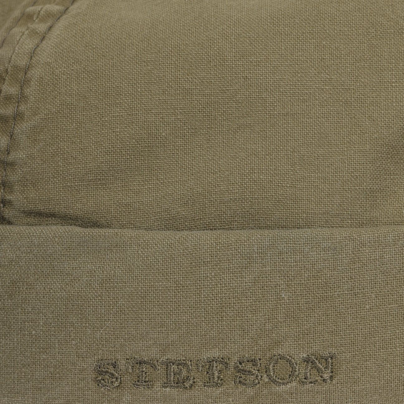 Stetson Docker Organic - Nachhaltig - Dockermütze aus 100% organischer Baumwolle - Khaki