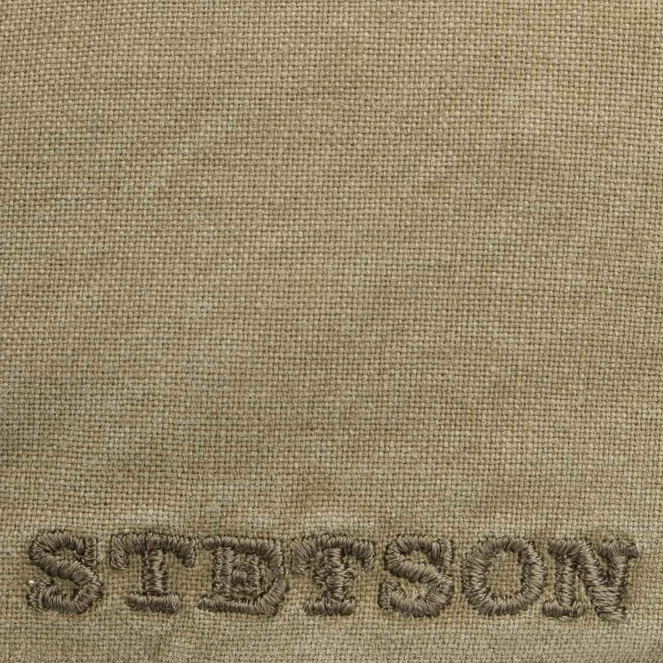 Stetson Texas Organic Duck Cap - Nachhaltig - Cap aus 100% organischer Baumwolle - Khaki