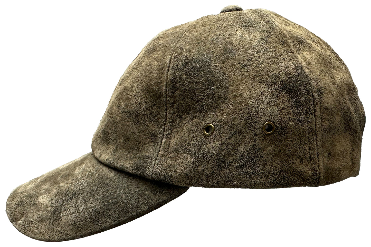 Fiebig Leder Basecap - Pigskin - mit Metallschnalle - Taupe