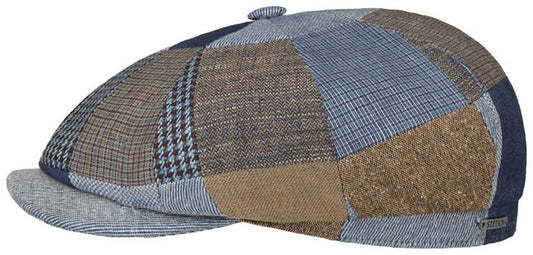 Stetson Hatteras Patchwork 2025 - Ballonmütze - Bunt - 8-teilig