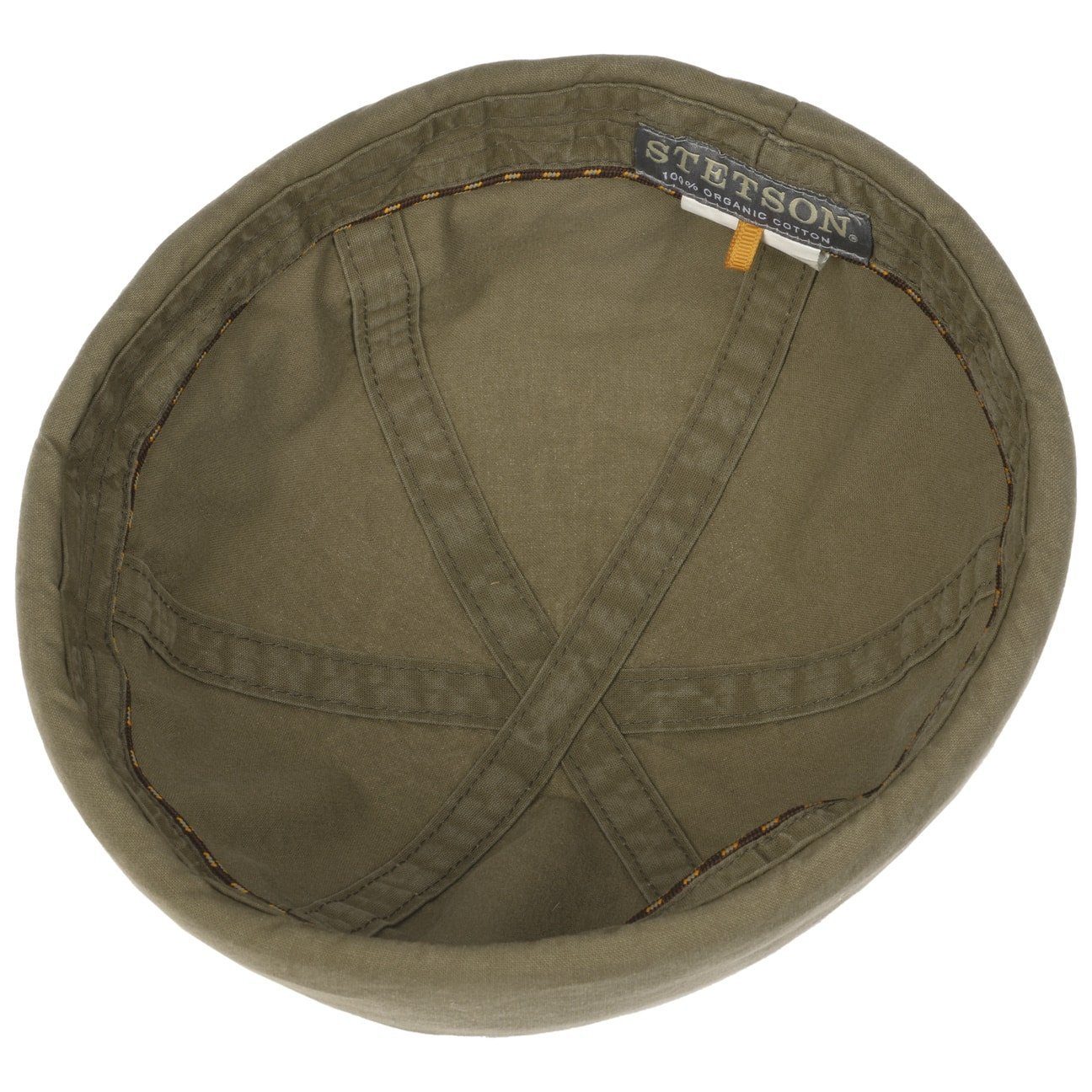 Stetson Docker Organic - Nachhaltig - Dockermütze aus 100% organischer Baumwolle - Khaki