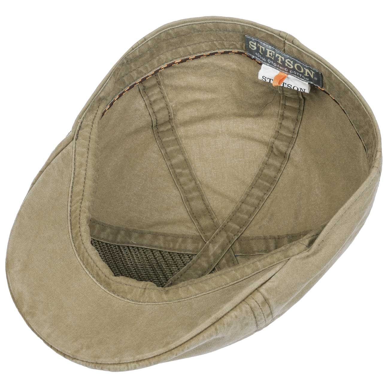Stetson Texas Organic Duck Cap - Nachhaltig - Cap aus 100% organischer Baumwolle - Khaki