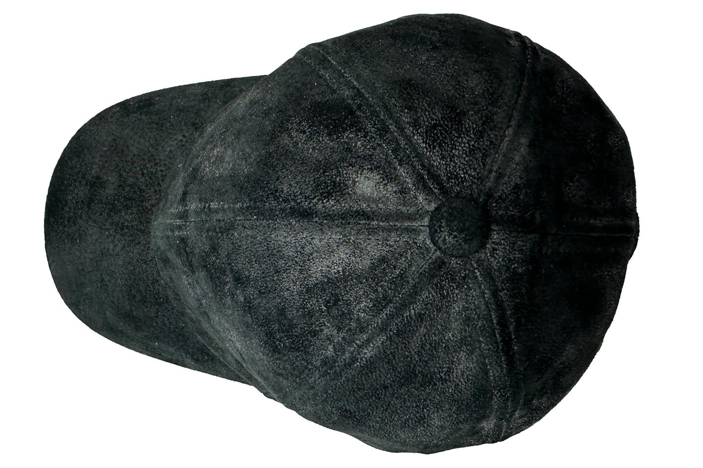 Fiebig Leder Basecap - Pigskin - mit Metallschnalle - Schwarz