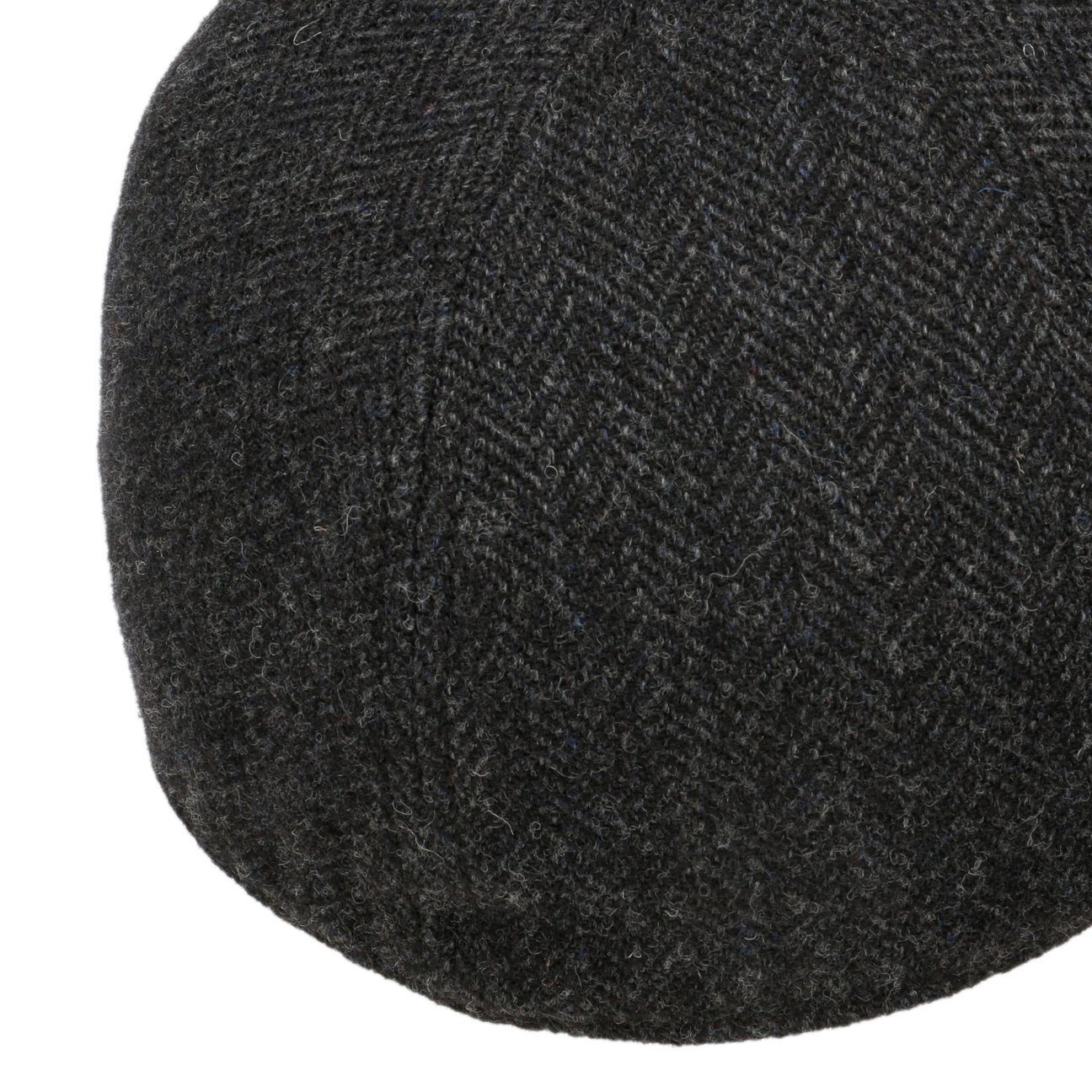 Stetson Plano Woolrich Basecap - hinten geschlossen - 311 - Schwarz/Grau