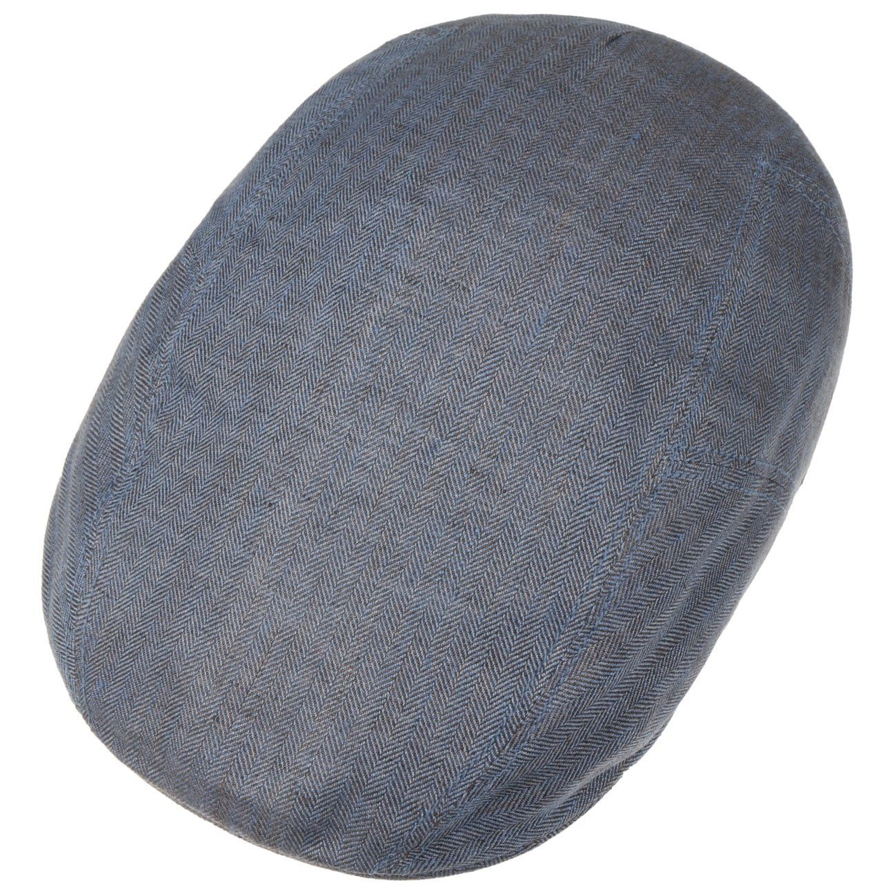 Stetson Ivy Cap Leinen - aus 100% Leinen - 326 - Blau - Made in the EU