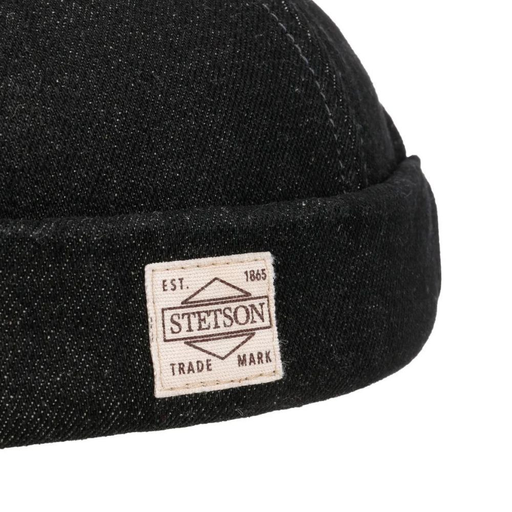 Stetson Docker New Denim Dockermütze - 1 - Schwarz