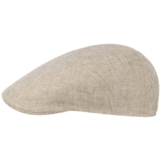 Stetson Ivy Cap Leinen - aus 100% Leinen - 371 - Beige - Made in the EU