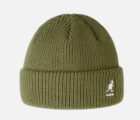 Kangol Cardinal 2-Way Beanie mit Umschlag - Sea Kelp - Grün