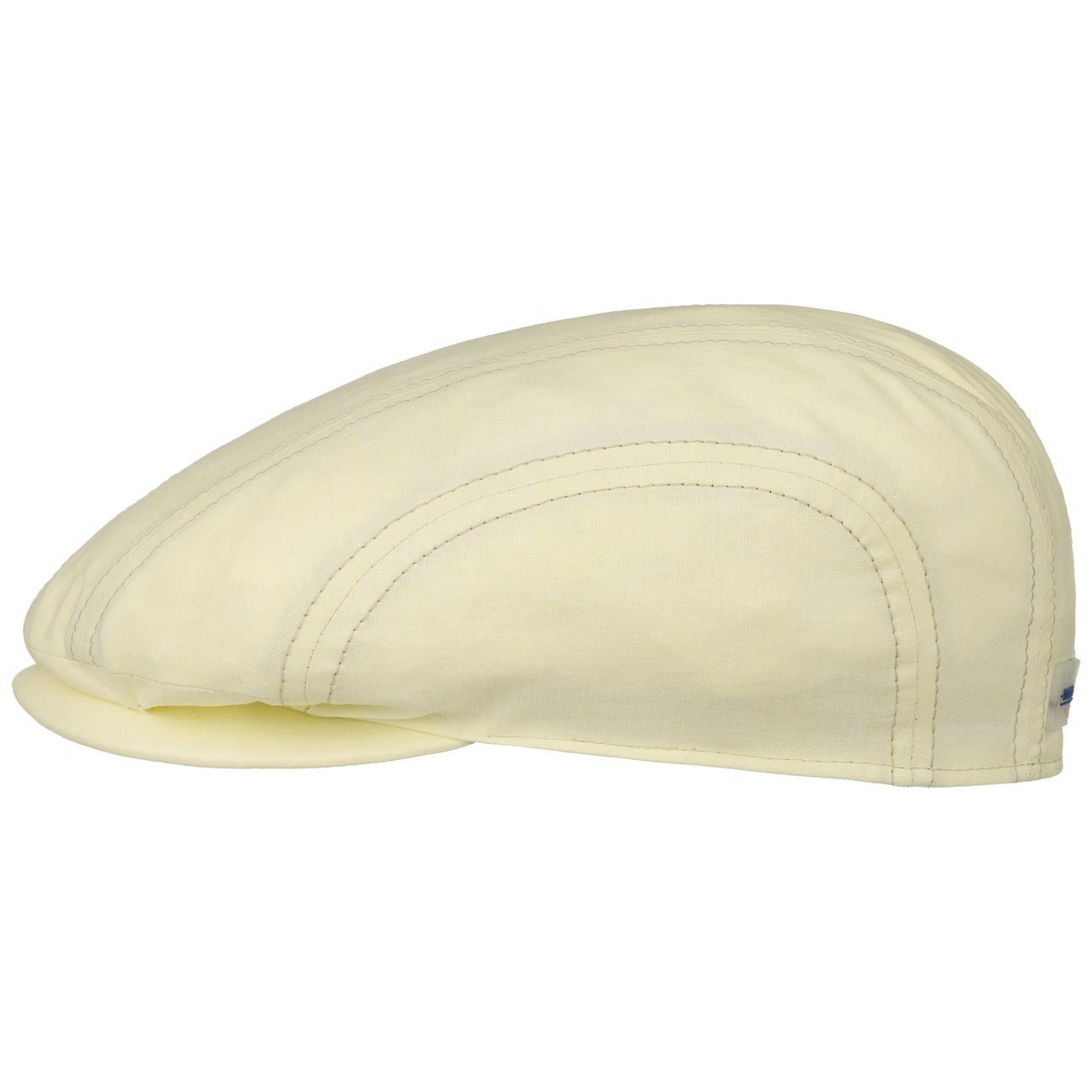 Stetson Madison Ivy Cap Sustainable - Nachhaltig - Flatcap aus 100% organischer Baumwolle - Hellgelb
