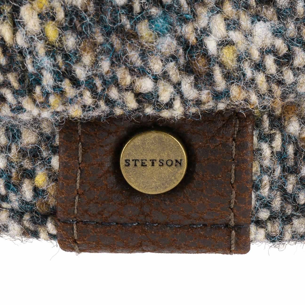 Stetson Hatteras Virgin Wool - Donegal - Schirmmütze aus 100% Schurwolle - 427 - Blau / Beige