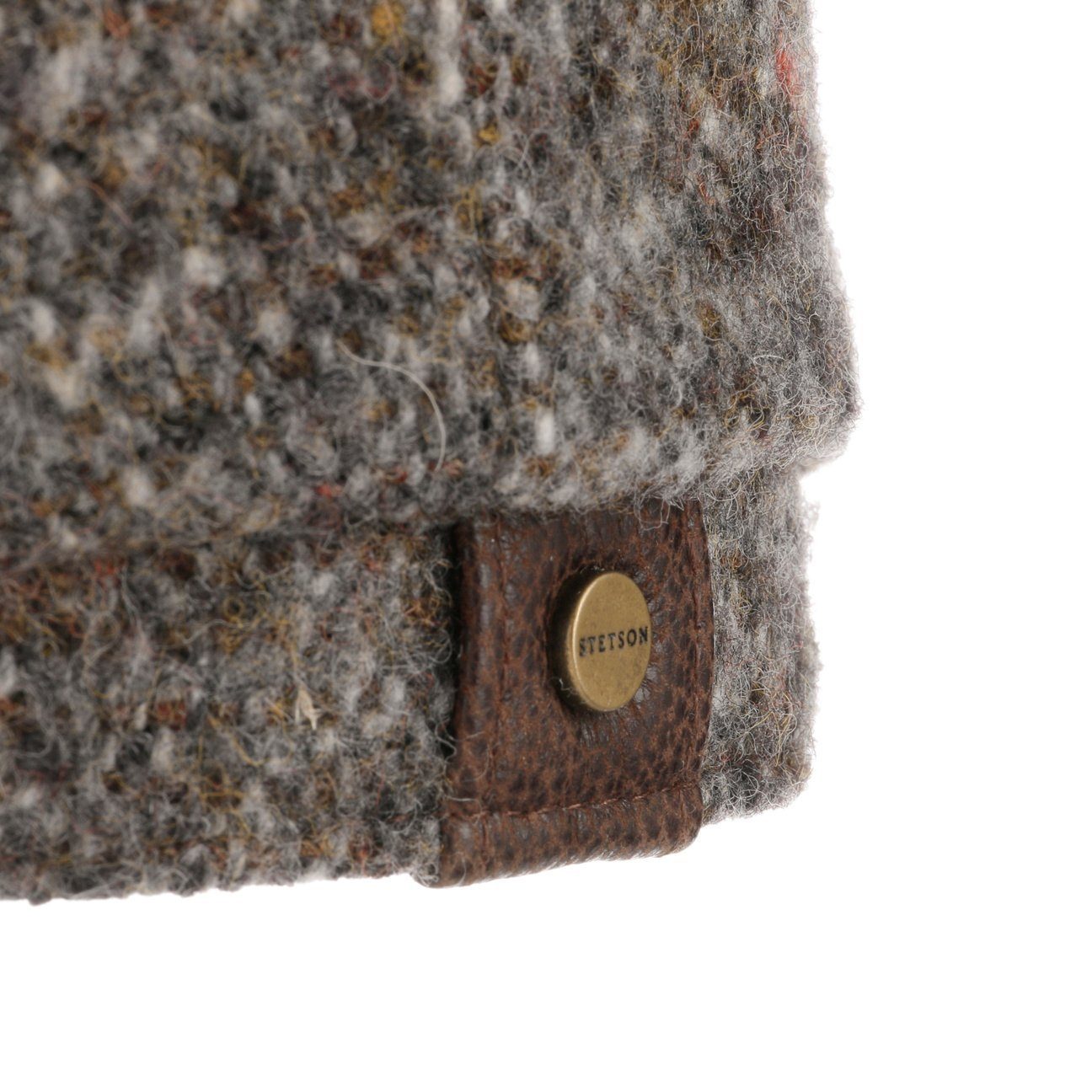Stetson Hatteras Virgin Wool - Donegal - Schirmmütze aus 100% Schurwolle - 437 - Braun / Beige
