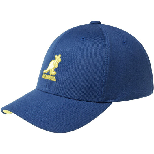 Kangol Basecap 3D Flexfit - Blau/Gelb