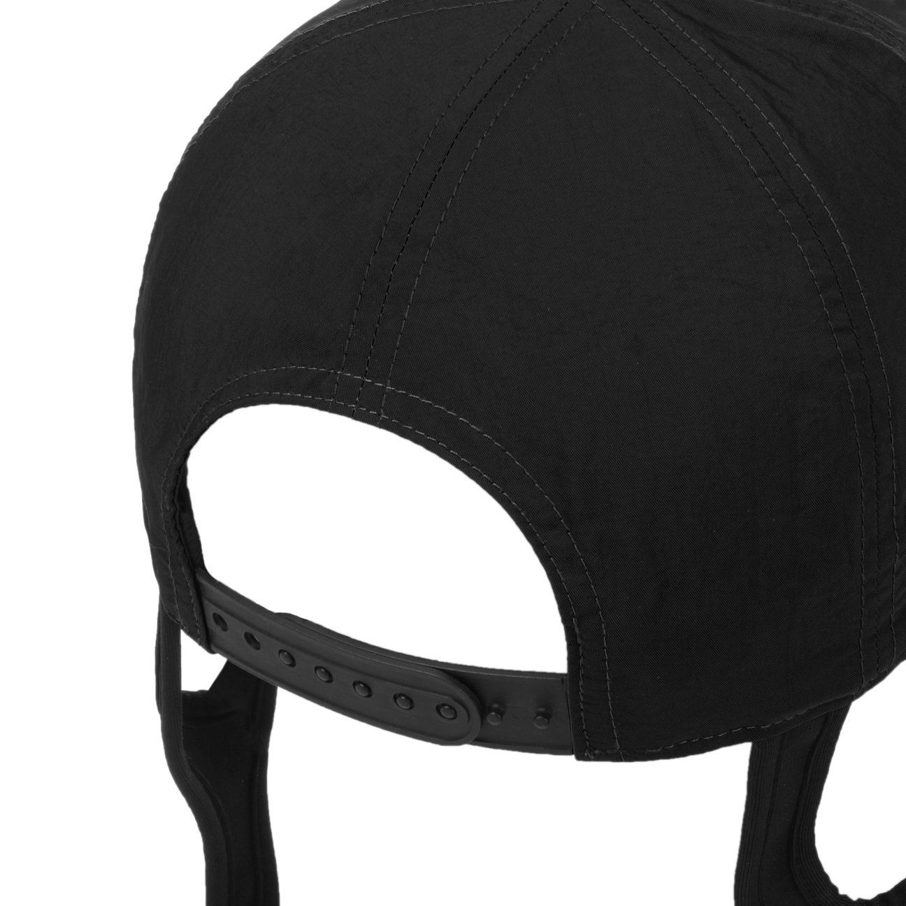 Stetson Fast Dry Basecap - Schnelltrocknend - Cap mit Befestigungsschnalle - Schwarz