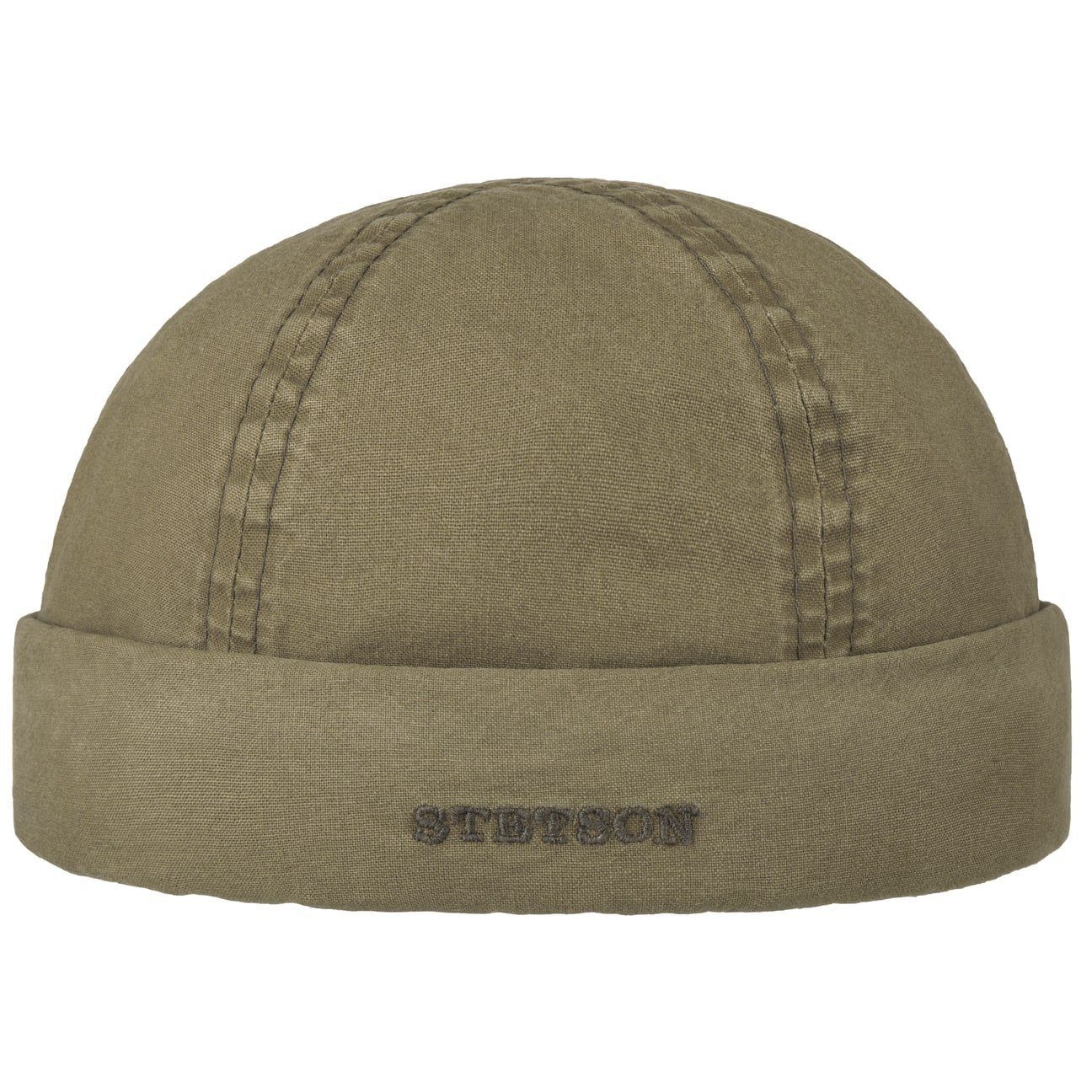 Stetson Docker Organic - Nachhaltig - Dockermütze aus 100% organischer Baumwolle - Khaki