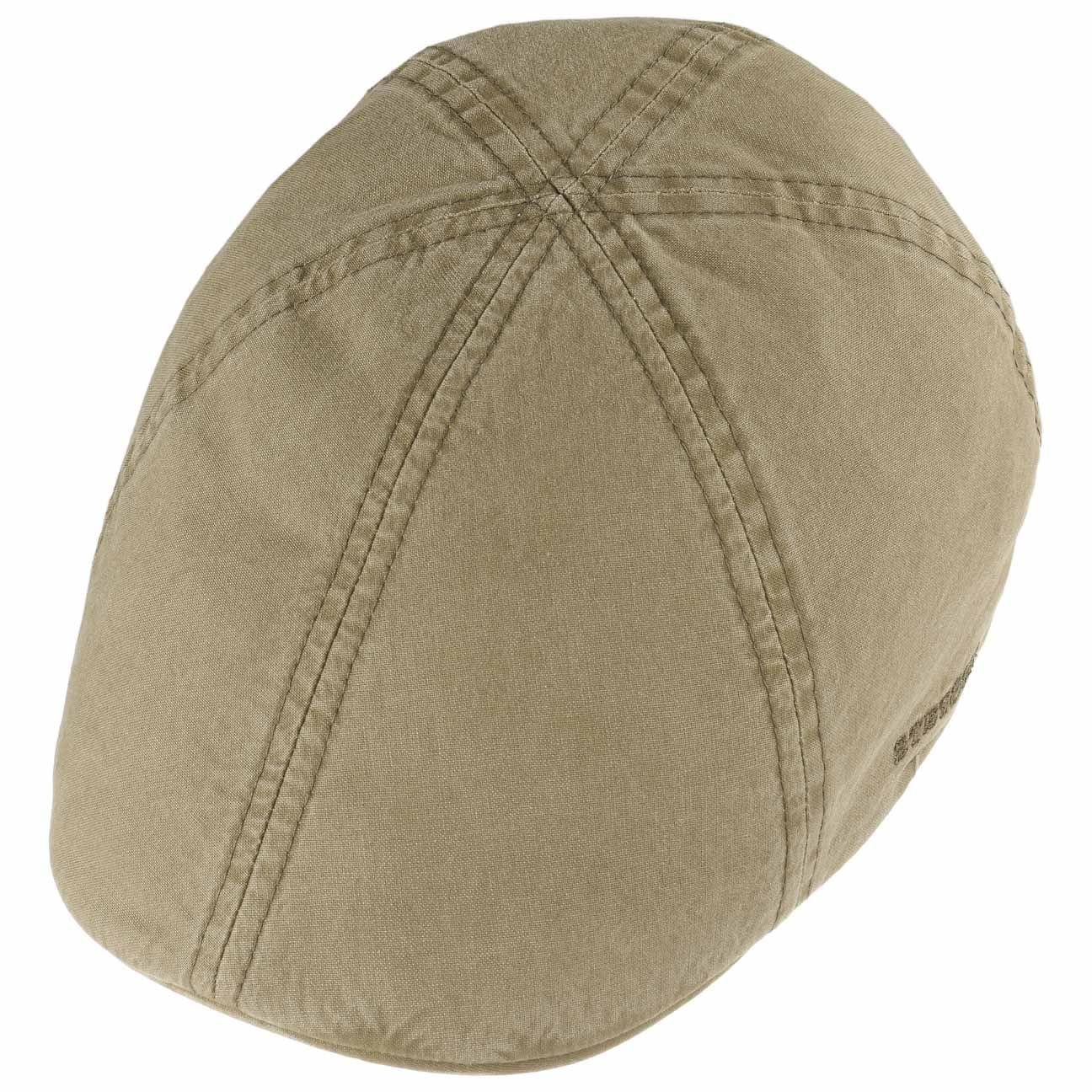 Stetson Texas Organic Duck Cap - Nachhaltig - Cap aus 100% organischer Baumwolle - Khaki