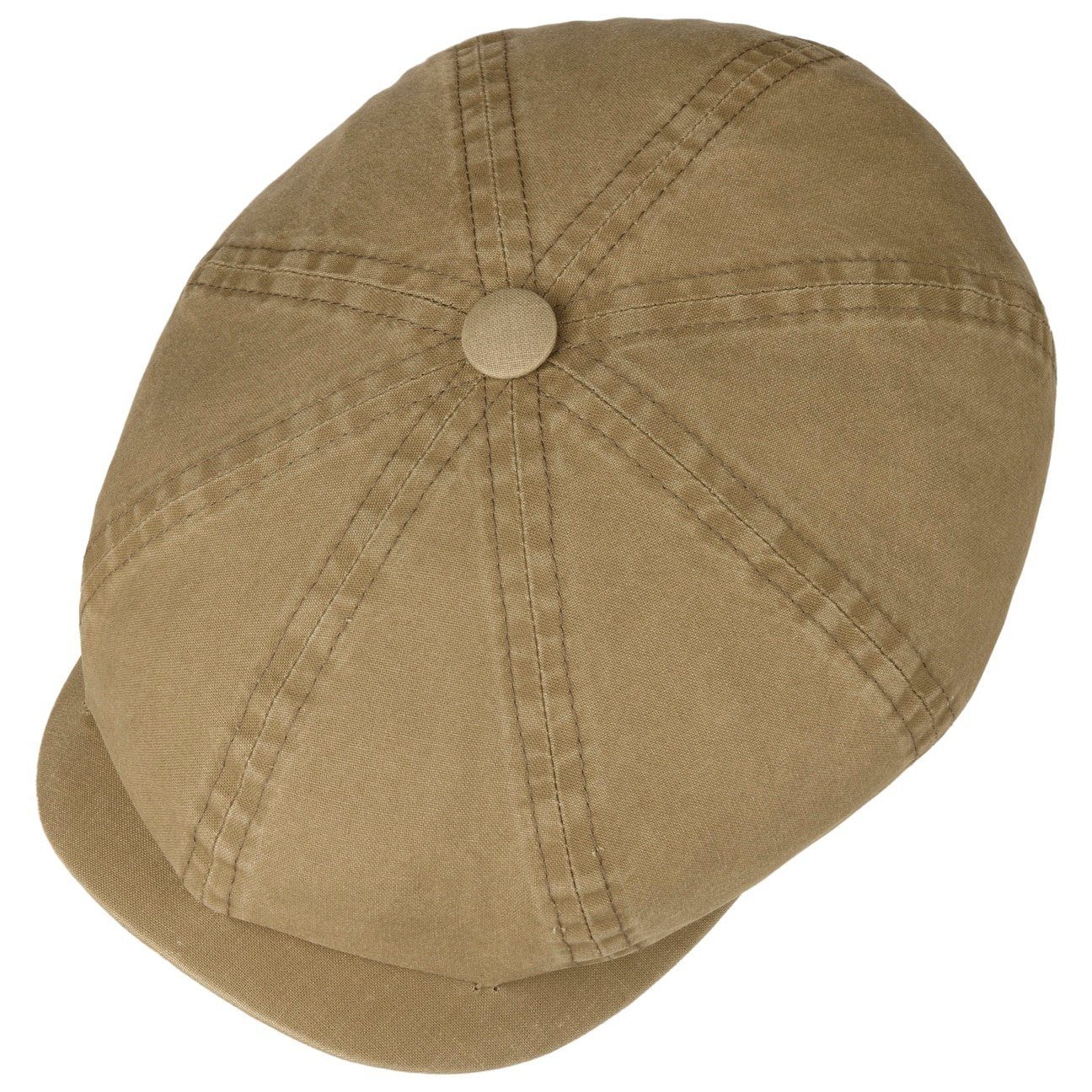 Stetson Hatteras Organic - Nachhaltig - Schirmmütze aus 100% organischer Baumwolle - Khaki