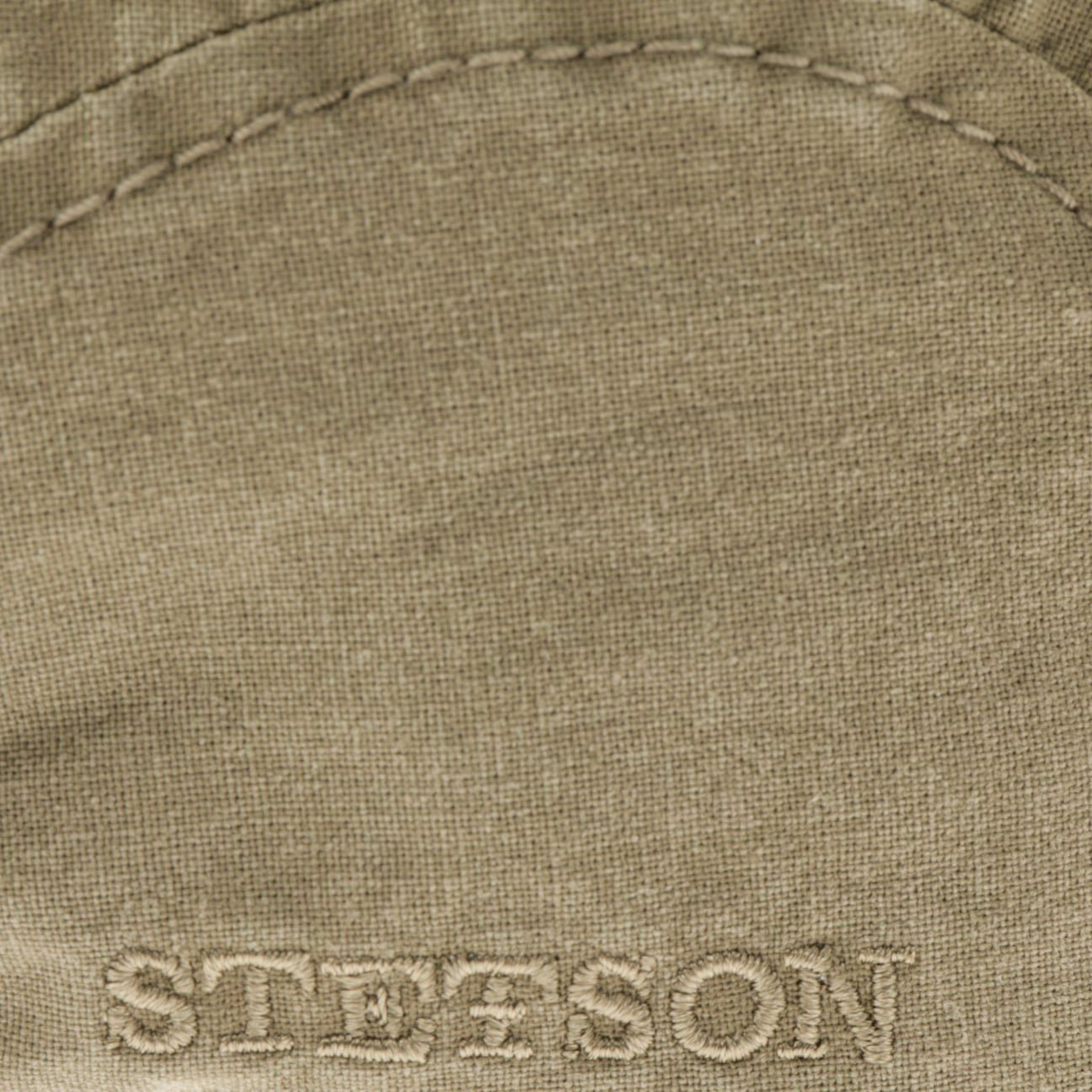 Stetson Madison Organic Ivy Cap - Nachhaltig - Flatcap aus 100% organischer Baumwolle - Khaki
