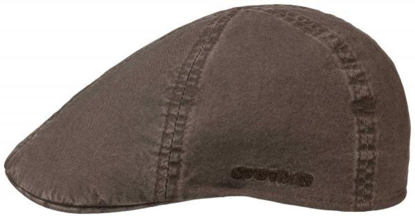 Stetson Texas Organic Duck Cap - Nachhaltig - Cap aus 100% organischer Baumwolle - Braun