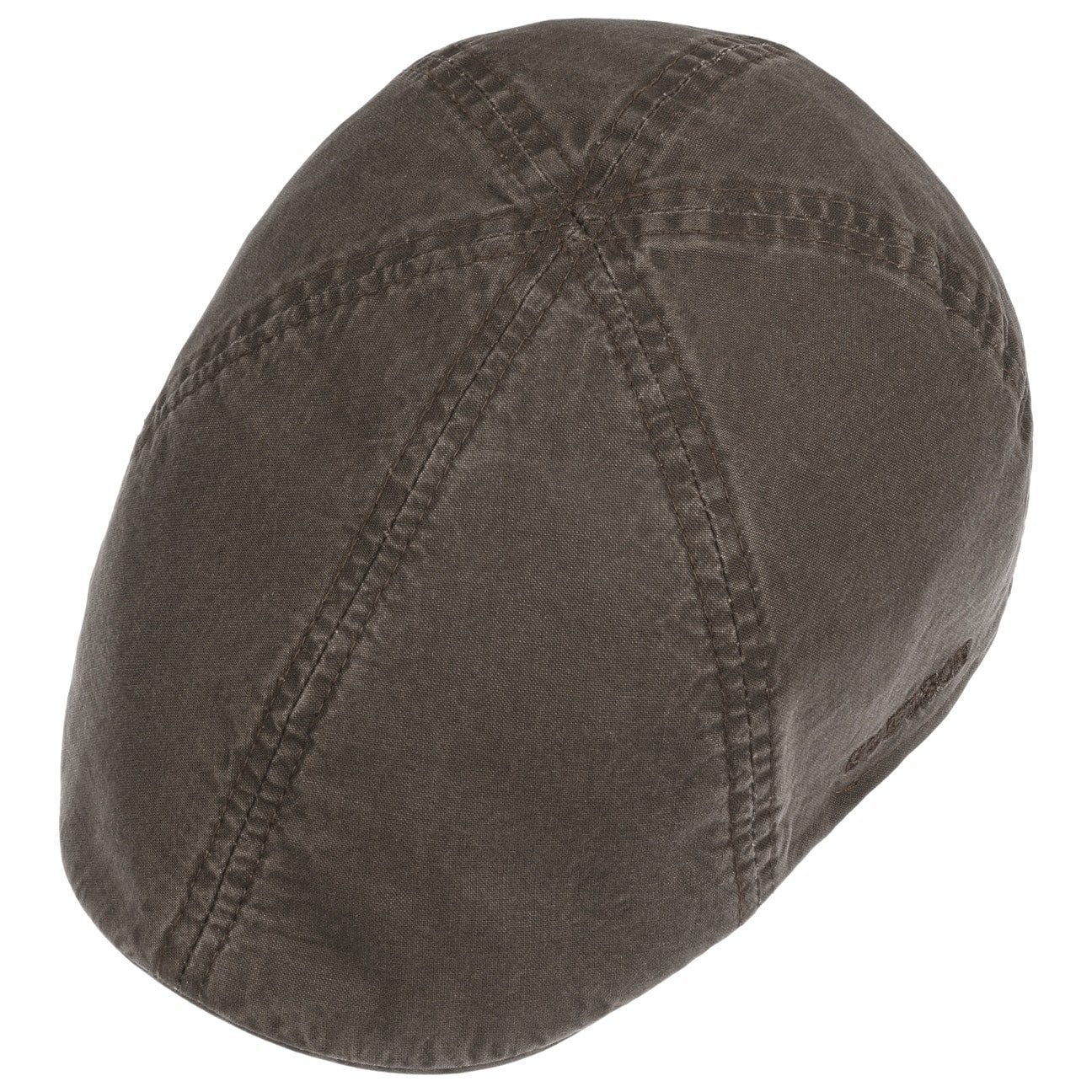 Stetson Texas Organic Duck Cap - Nachhaltig - Cap aus 100% organischer Baumwolle - Braun