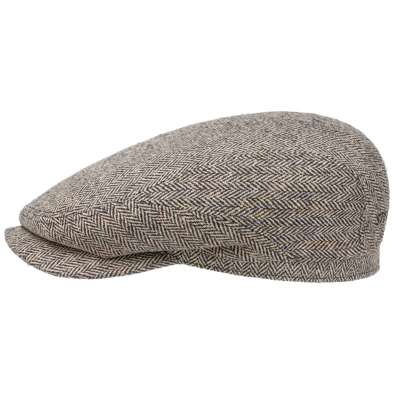 Stetson Belfast Silk - aus 100% Seide - 316 - Schwarz/Beige- Made in the EU