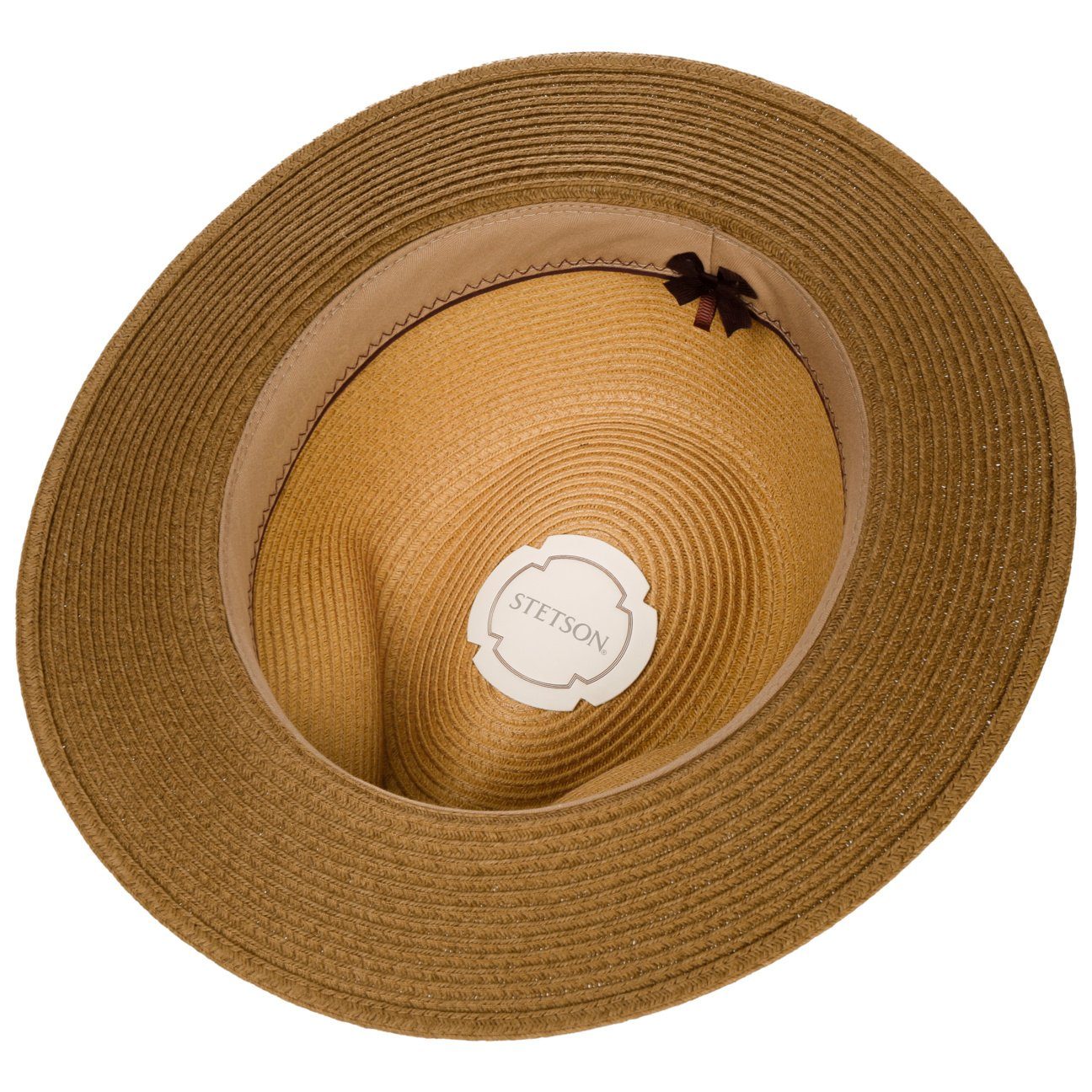 Stetson Romaro Toyo Traveller - Toyo Strohut - Aus 100% Viskose- Mit UV-Schutz 40 - Braun