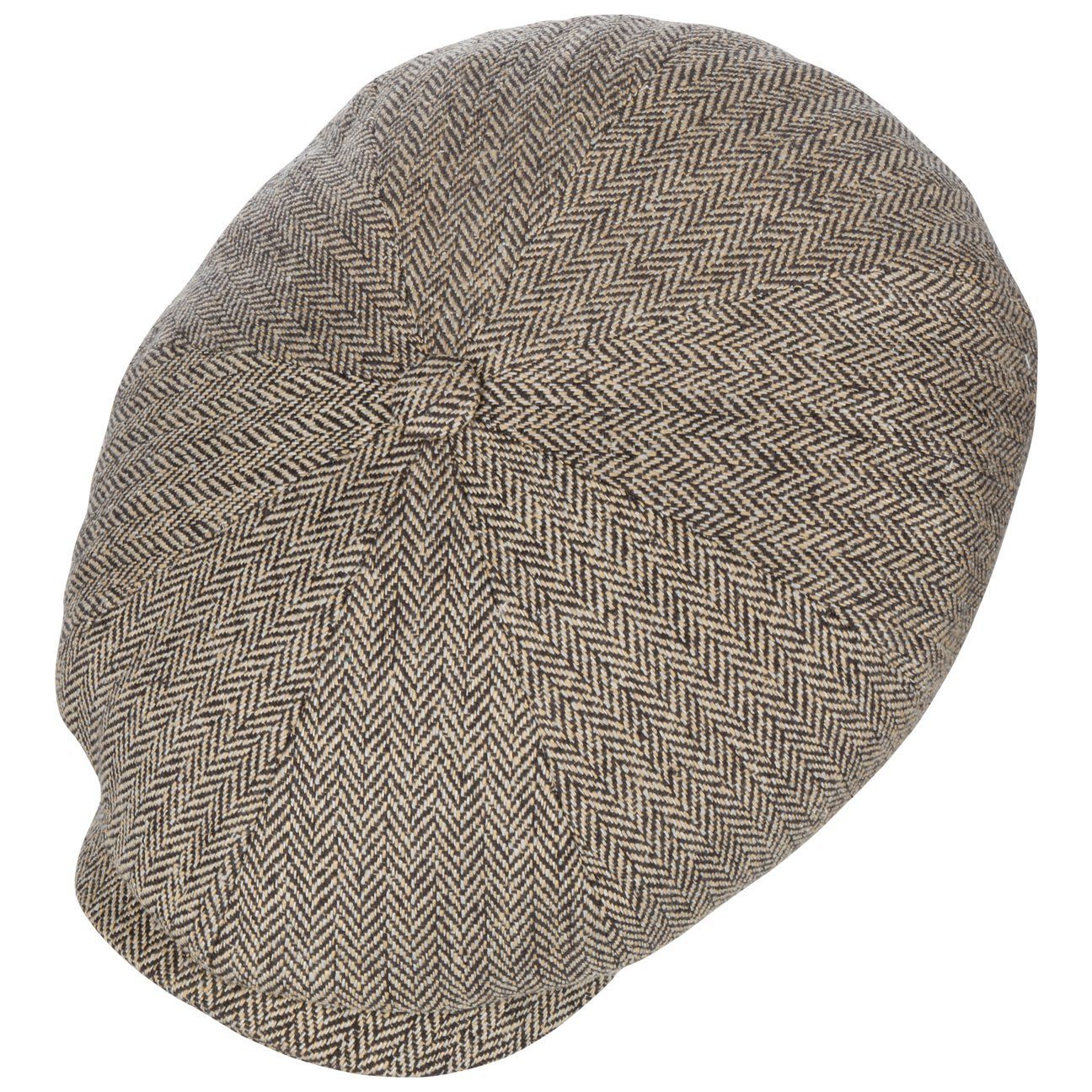 Stetson Hatteras Silk - aus 100% Seide - 316 - Schwarz/Beige - Made in the EU