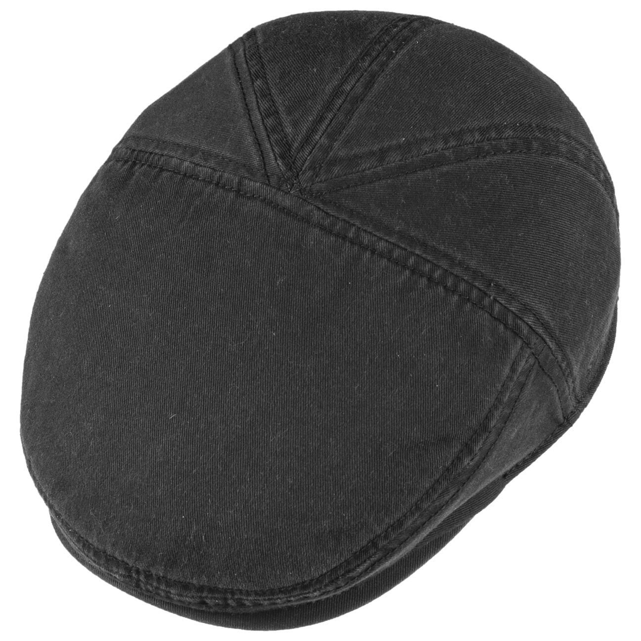 Stetson Ivy Cap Paradise Cotton - aus 100% Baumwolle - 1 - Schwarz