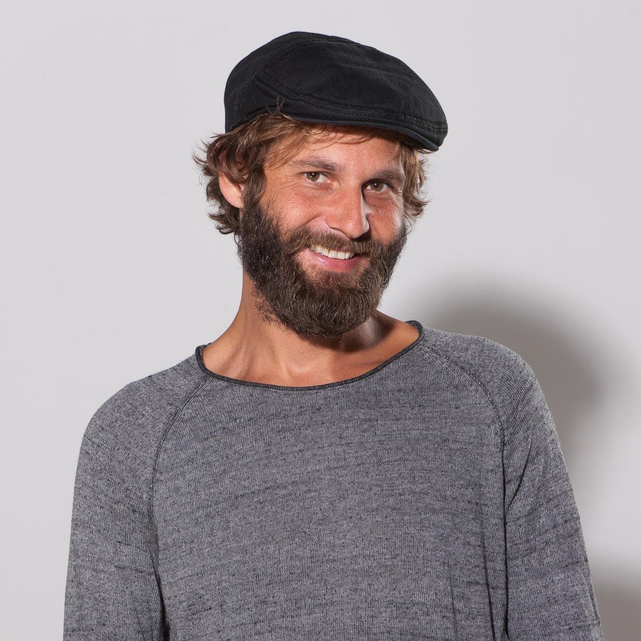 Stetson Ivy Cap Paradise Cotton - aus 100% Baumwolle - 1 - Schwarz