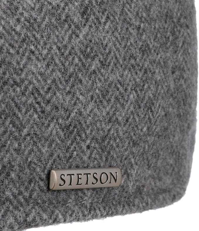 Stetson Texas Soft Finningley - Wolle - Grau - Fischgrat
