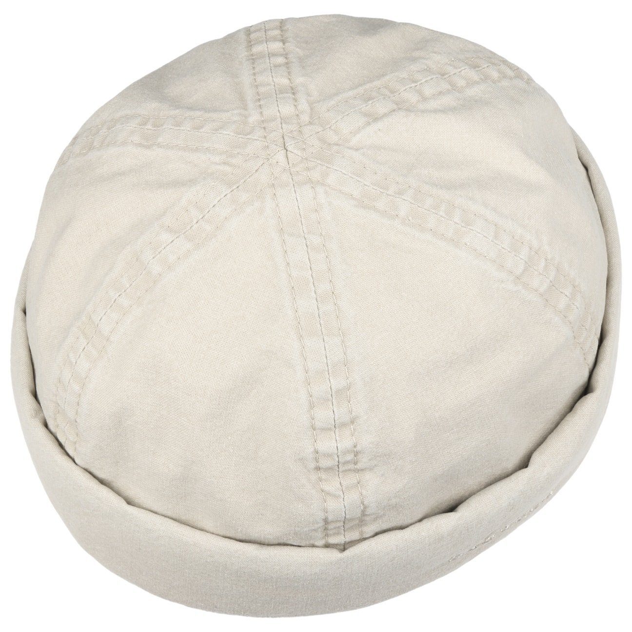 Stetson Docker Organic - Nachhaltig - Dockermütze aus 100% organischer Baumwolle - Hellbeige
