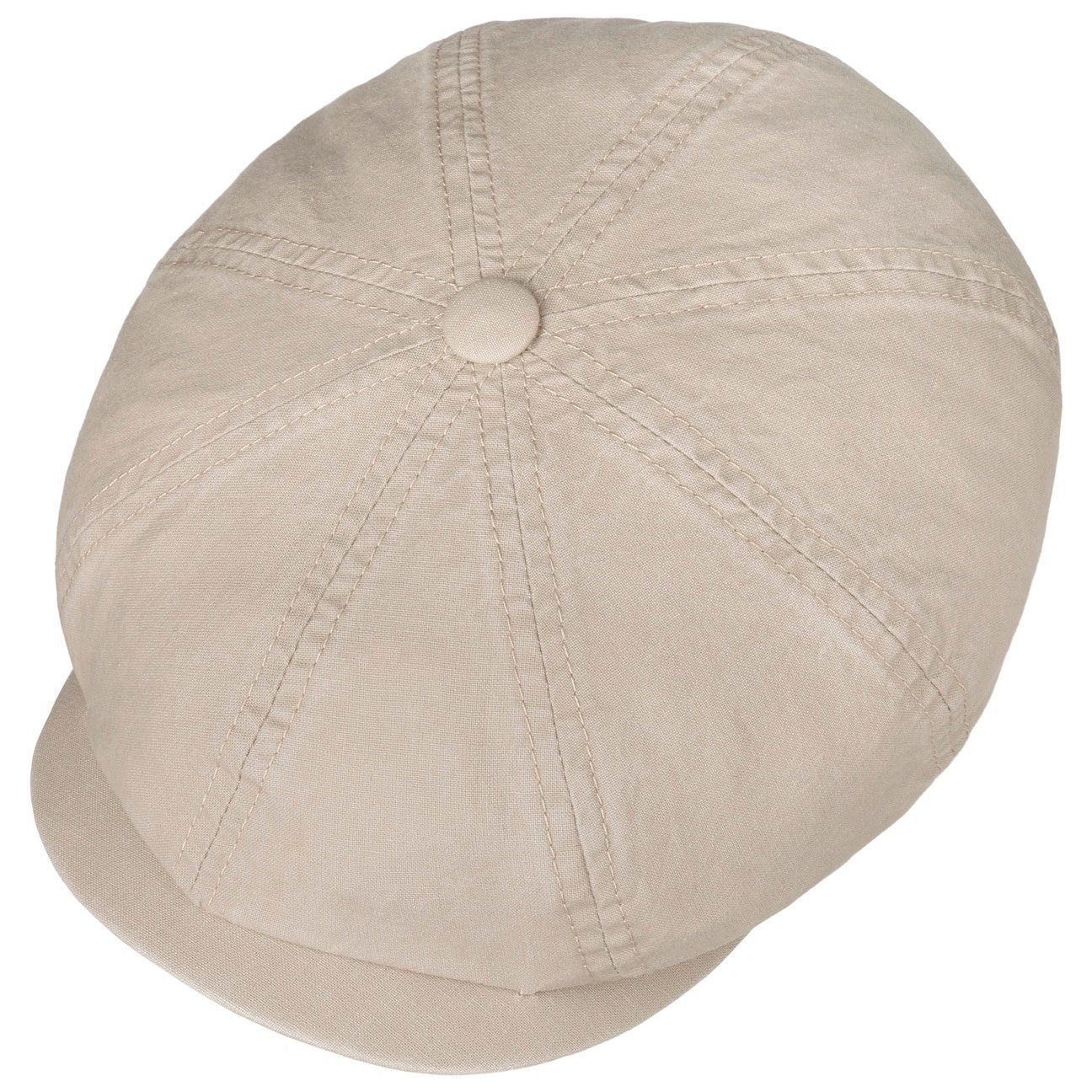 Stetson Hatteras Organic - Nachhaltig - Schirmmütze aus 100% organischer Baumwolle - Hellbeige