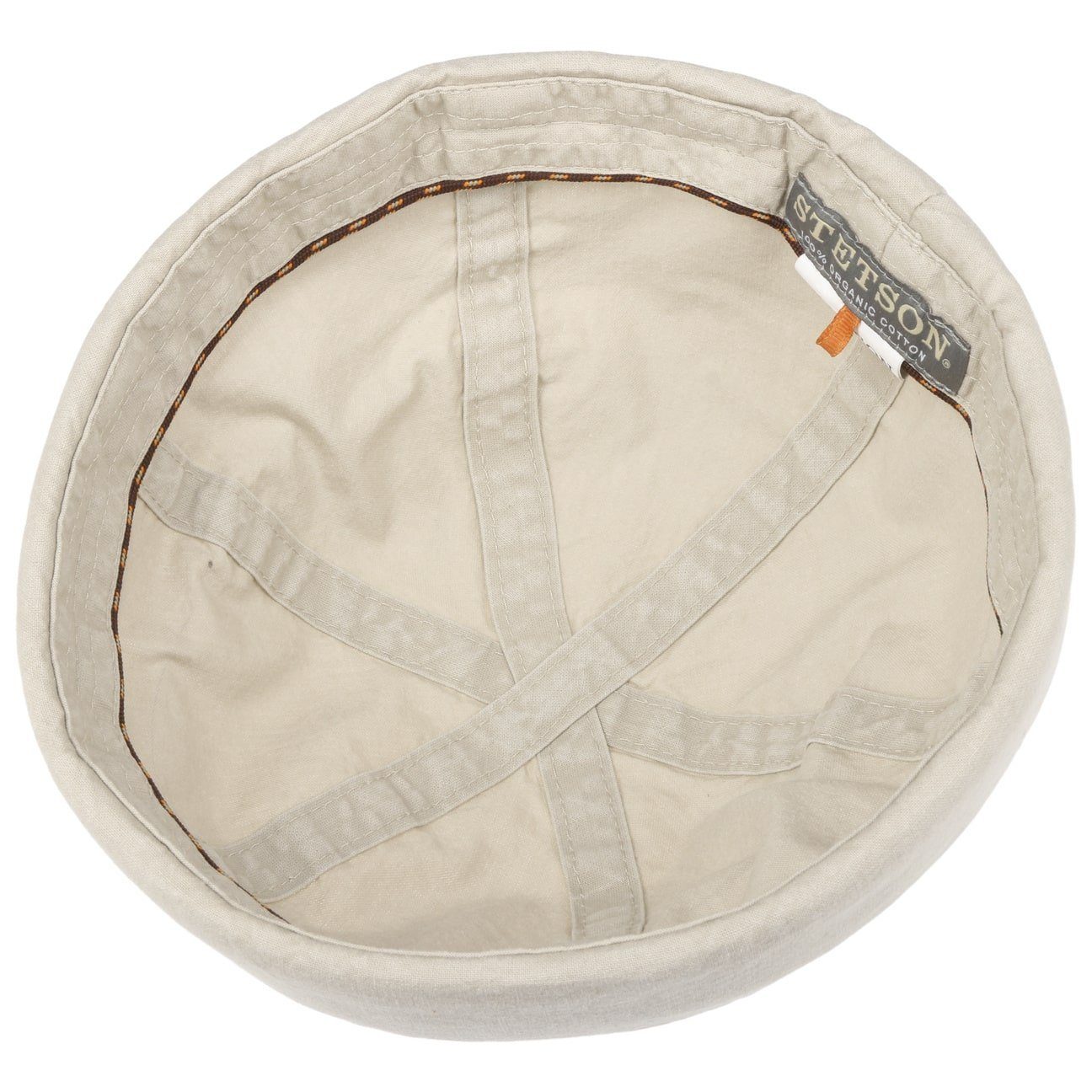 Stetson Docker Organic - Nachhaltig - Dockermütze aus 100% organischer Baumwolle - Hellbeige