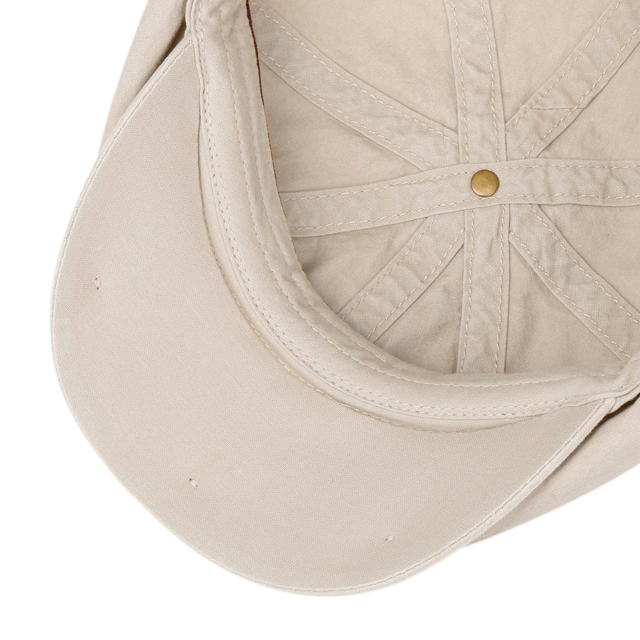 Stetson Hatteras Organic - Nachhaltig - Schirmmütze aus 100% organischer Baumwolle - Hellbeige
