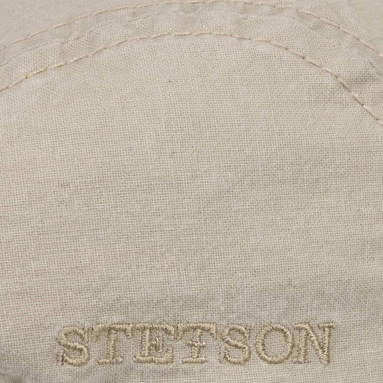 Stetson Madison Organic Ivy Cap - Nachhaltig - Flatcap aus 100% organischer Baumwolle - Hellbeige