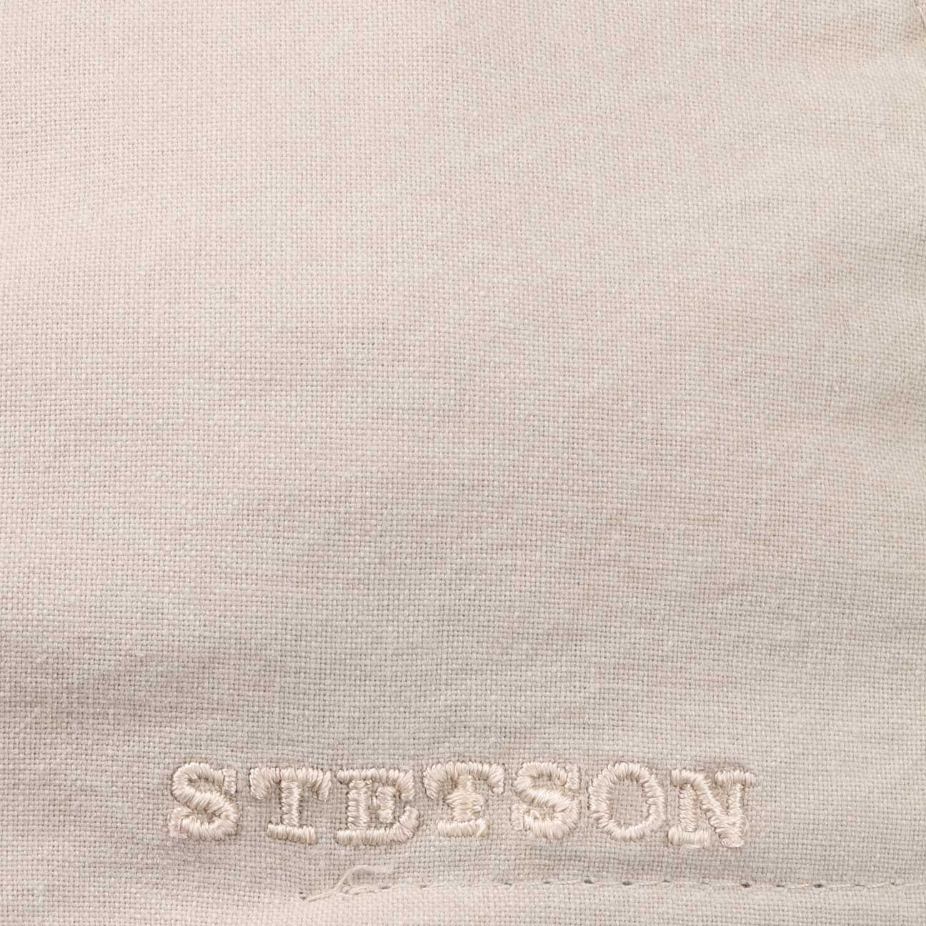 Stetson Texas Organic Duck Cap - Nachhaltig - Cap aus 100% organischer Baumwolle - Hellbeige