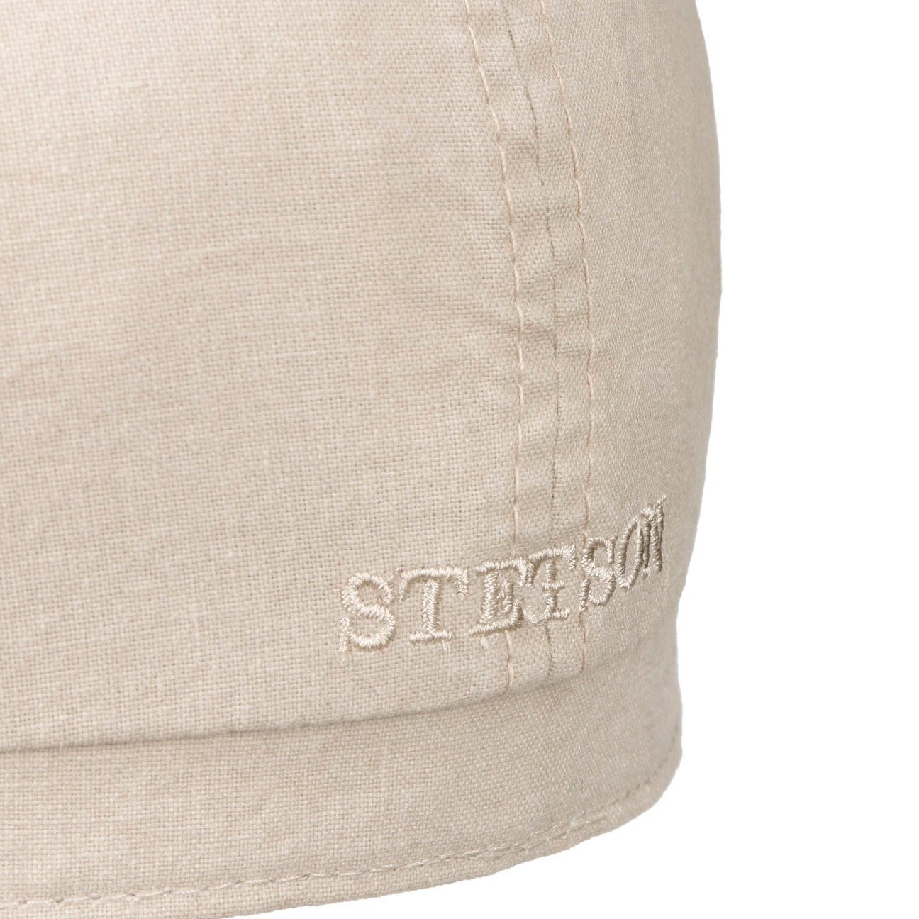 Stetson Hatteras Organic - Nachhaltig - Schirmmütze aus 100% organischer Baumwolle - Hellbeige
