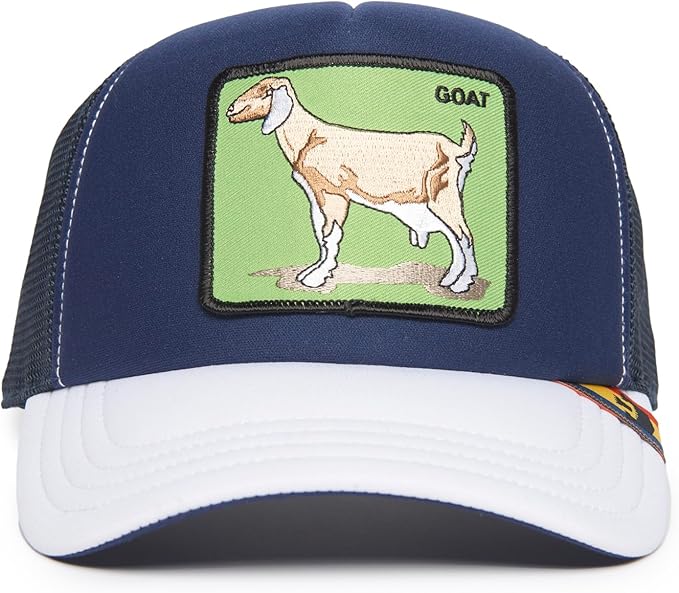 Goorin Bros. Trucker Cap - First Goat Navy