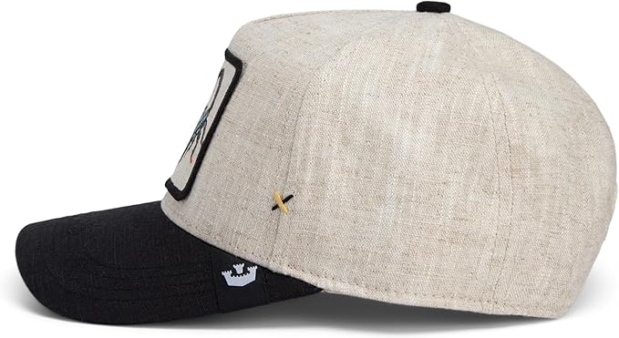 Goorin Bros. Trucker Cap - Deadly Scorpion Lethal Linen Beige