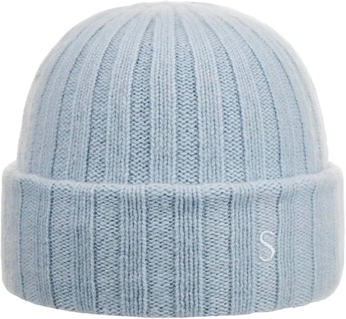 STETSON SURTH Kaschmir Beanie Hellblau