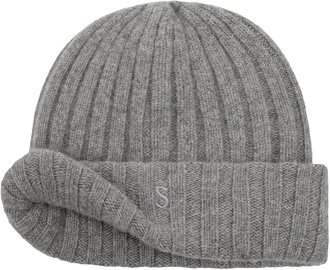 STETSON SURTH Kaschmir Beanie Grau