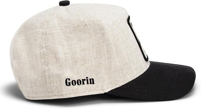 Goorin Bros. Trucker Cap - Deadly Scorpion Lethal Linen Beige