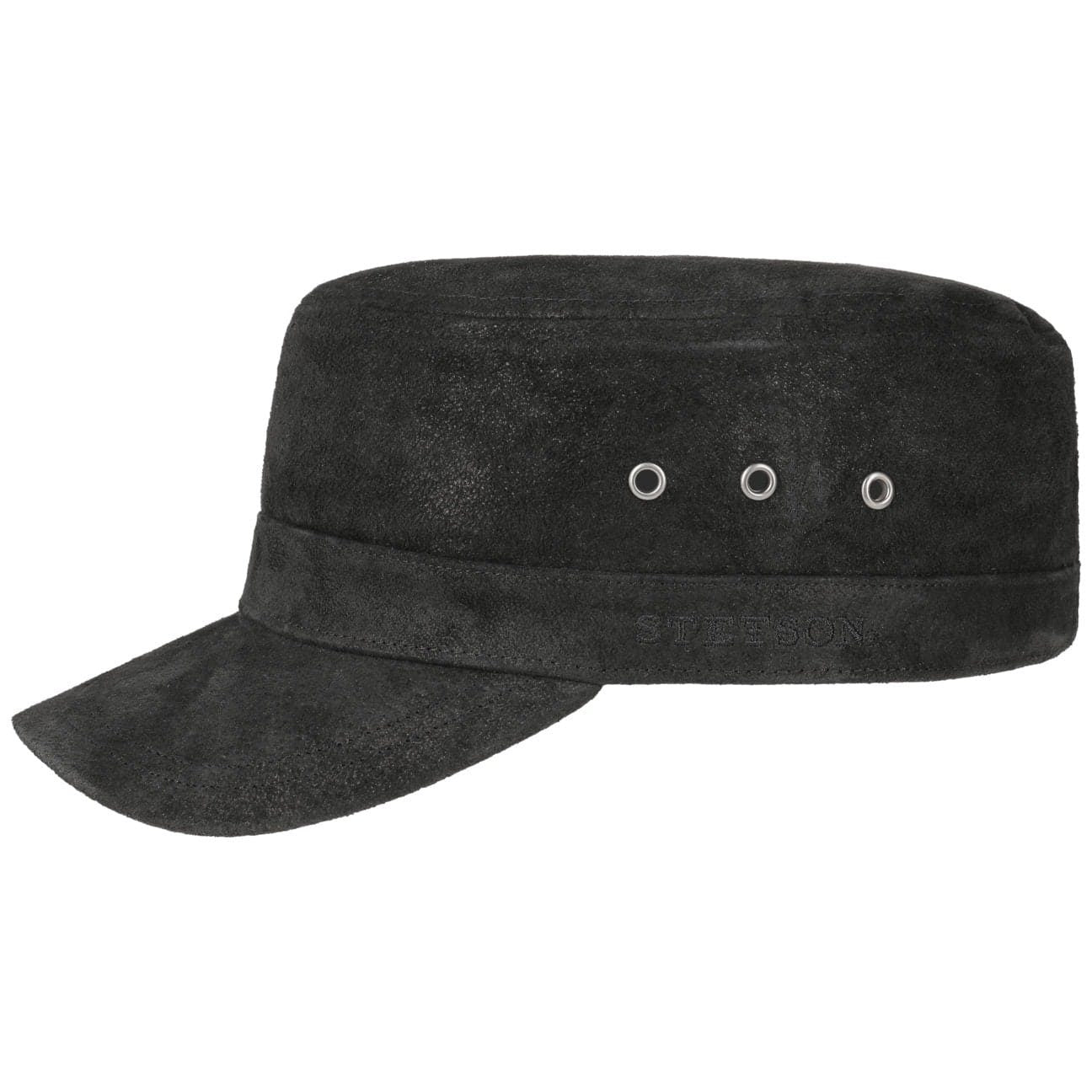 Stetson Leder Army Cap "RAYMORE"