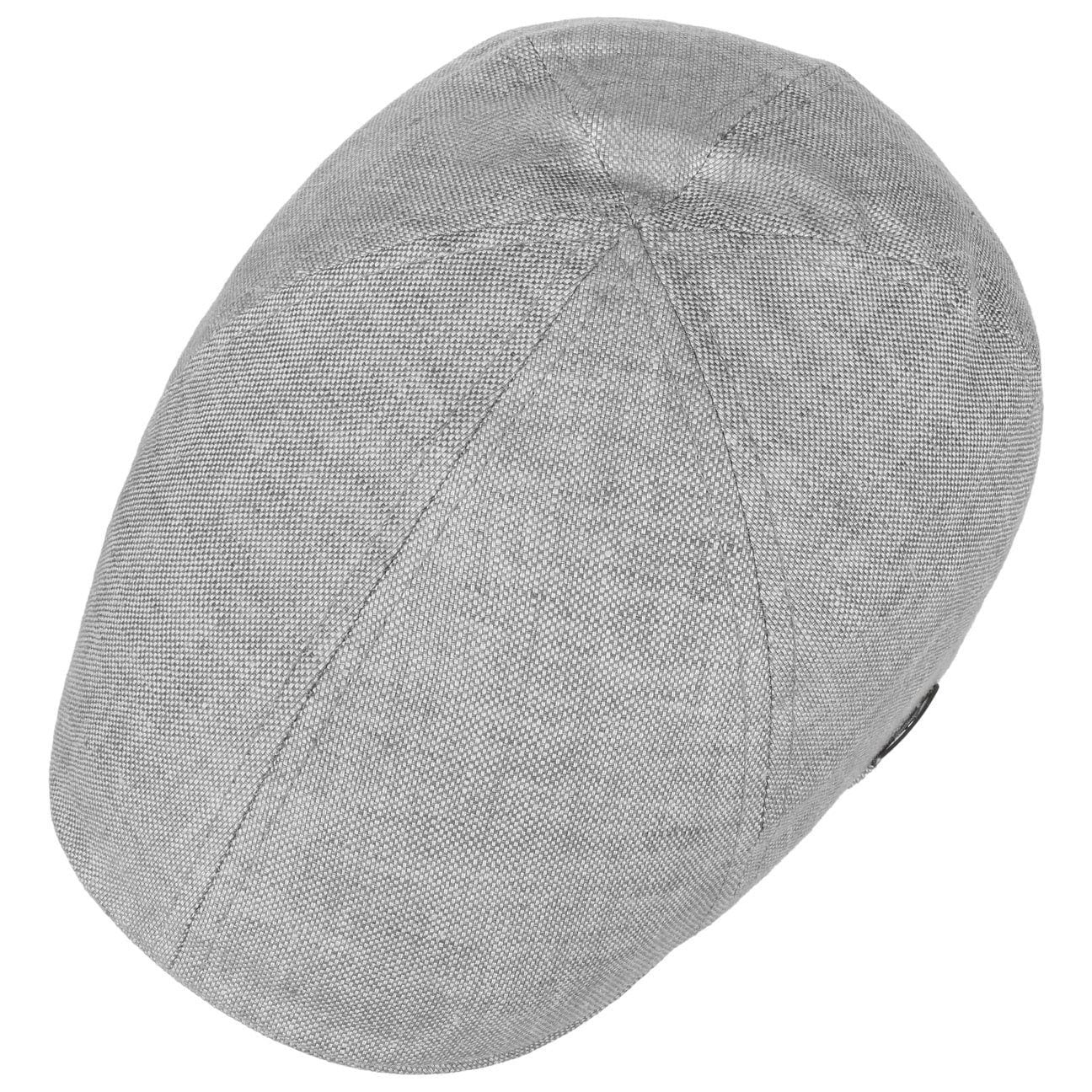Stetson Texas Just Leinen Duck Cap - 30 - Grau
