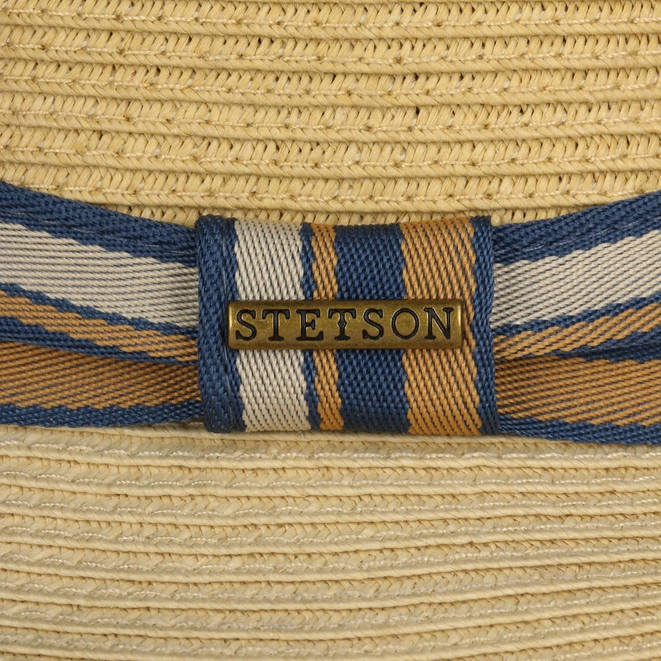 Stetson Licano Trilby - Toyo Strohut - Aus 100% Viskose- Mit UV-Schutz 40 - Natur