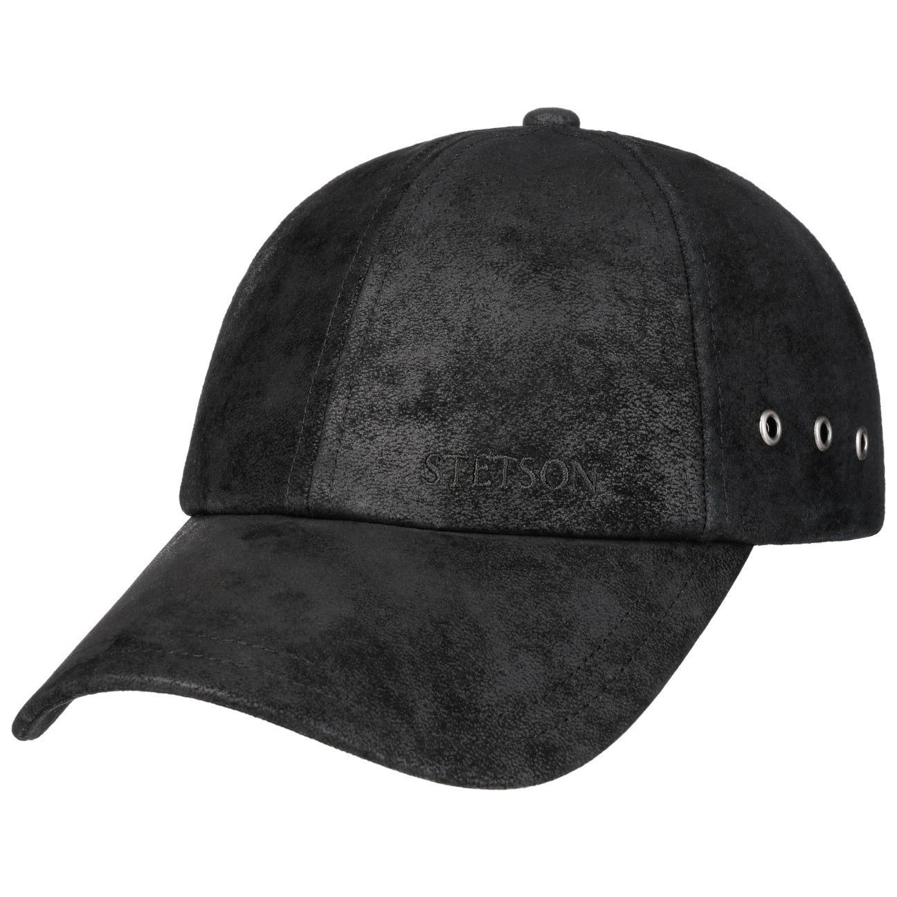 Stetson Leder Baseball Cap "LIBERTY"