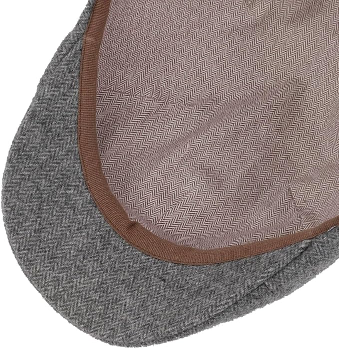 Stetson Texas Soft Finningley - Wolle - Grau - Fischgrat