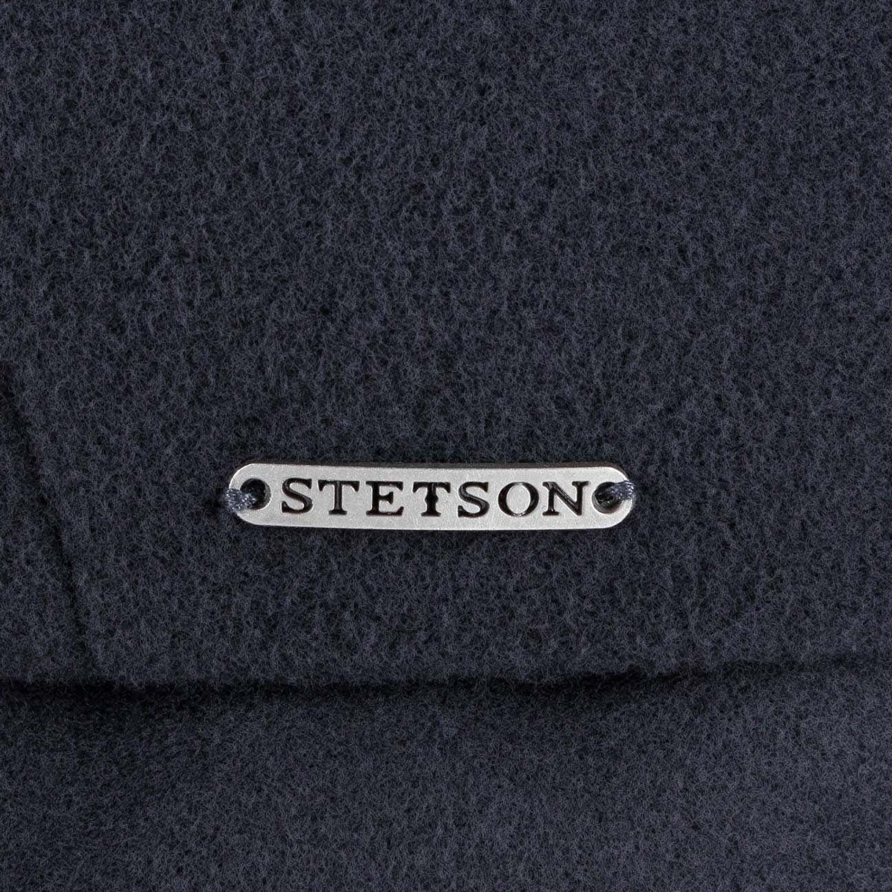 Stetson Kent Wool Driver Cap - mit Ohrenklappen - Cap aus Wolle / Kaschmir - 21 - Dunkelblau